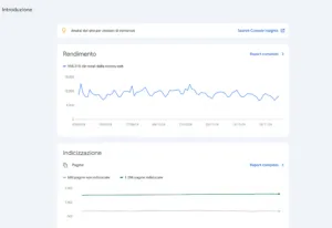 google search console panoramica