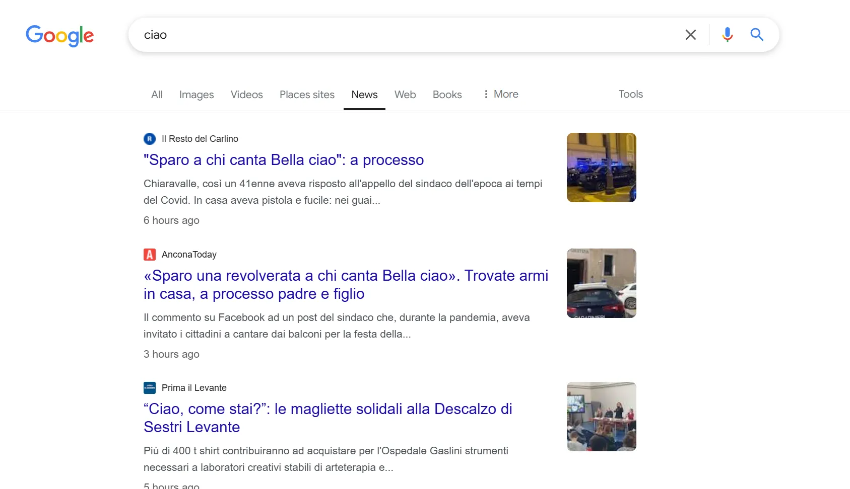 filtro news google