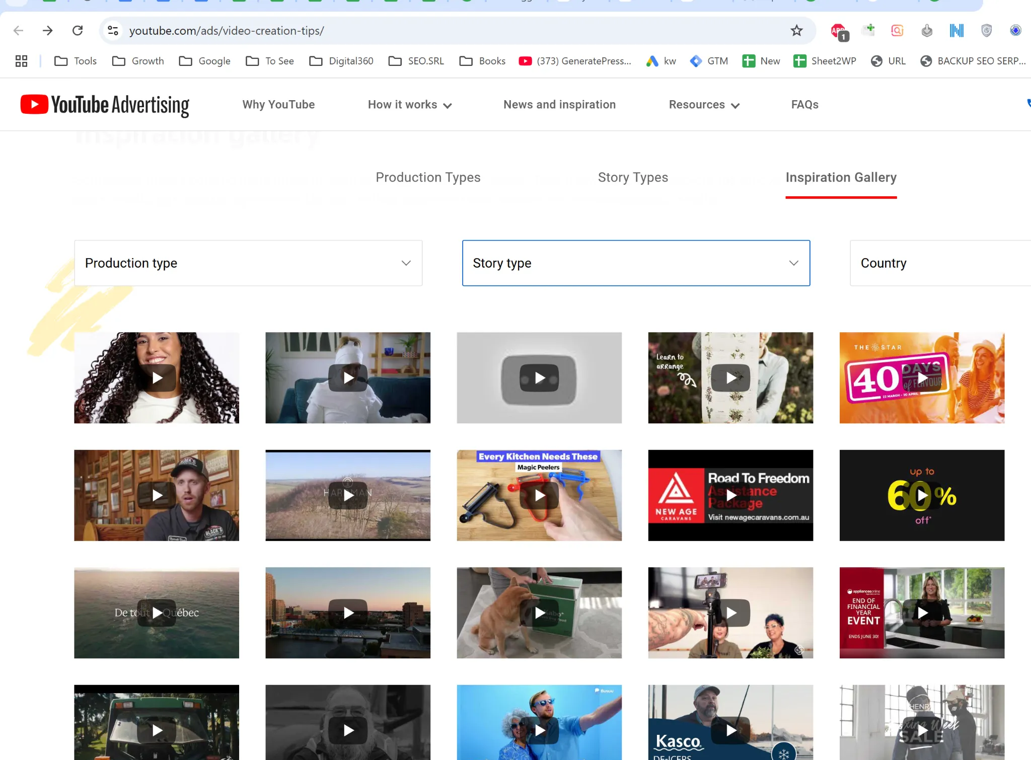 formati video ed esempi