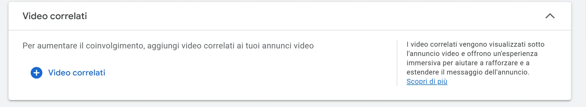 video correlati campagne video youtube