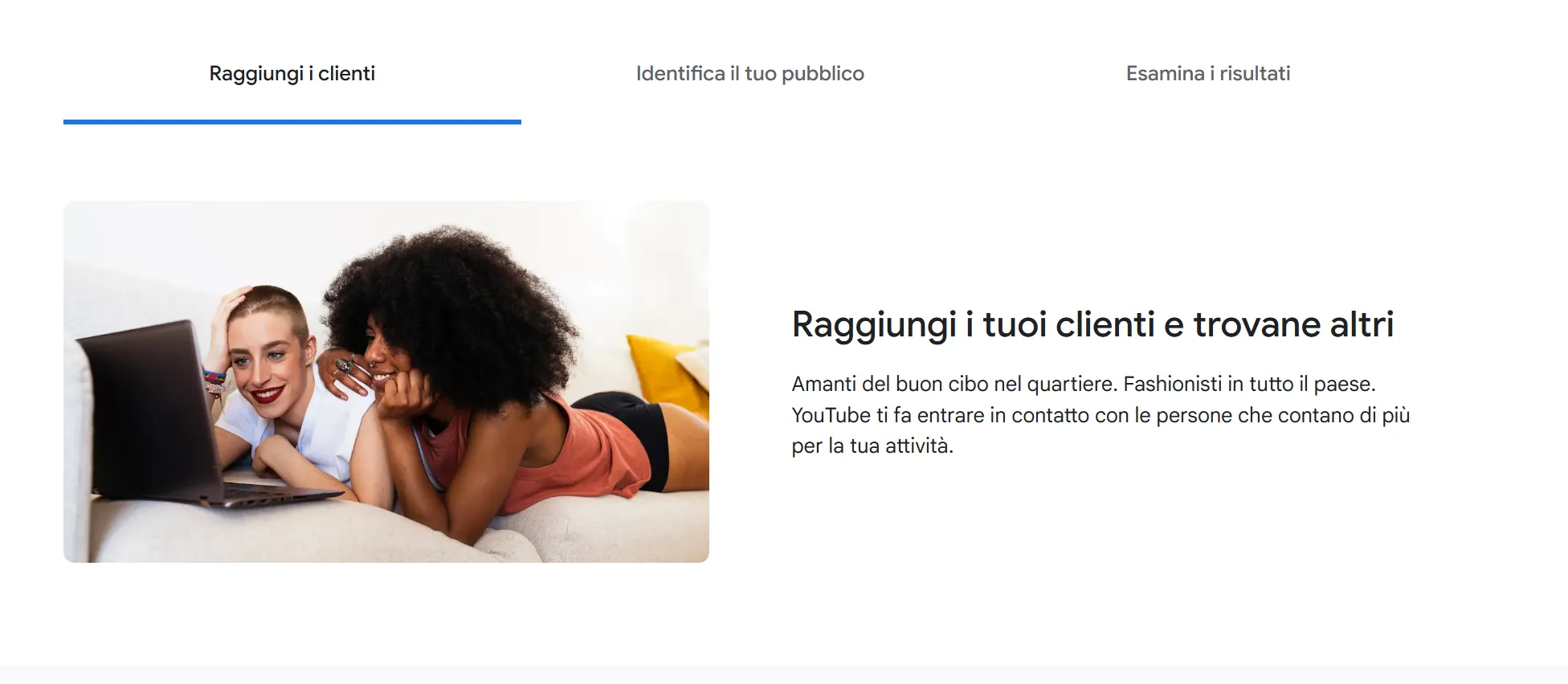 fare pubblicità youtube