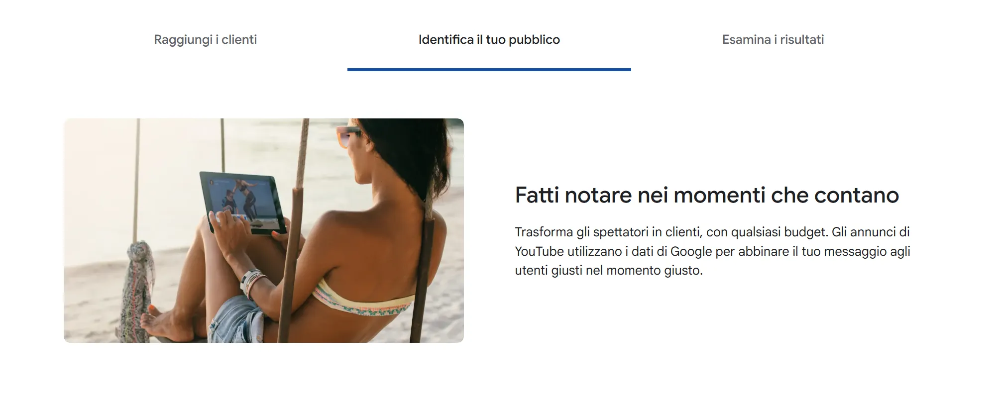 awareness pubblicità youtube