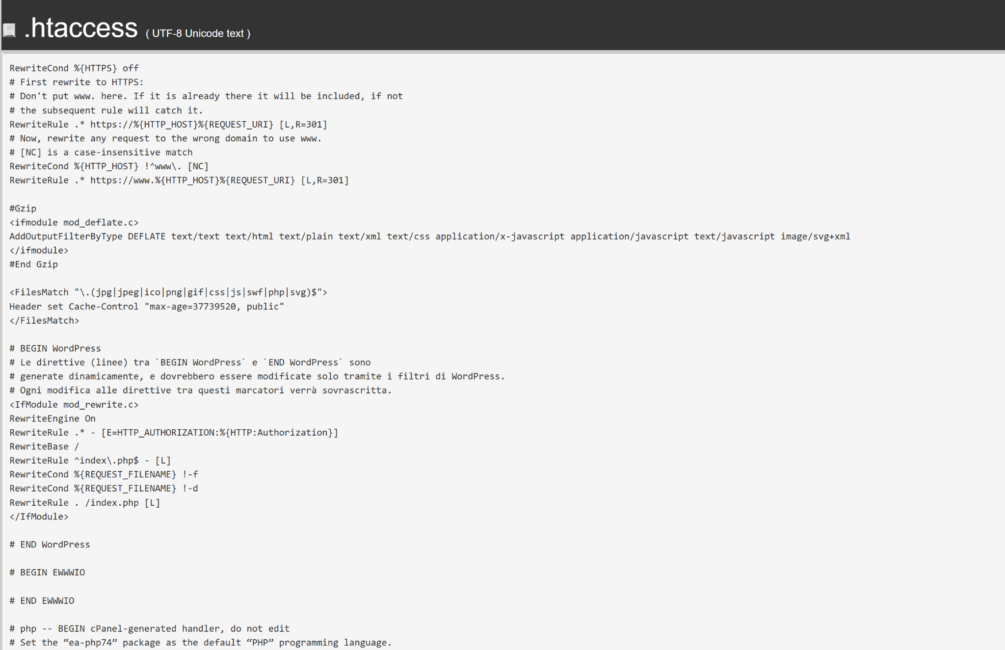 esempio file htaccess esempio file htaccess