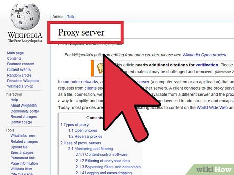 Come utilizzare un server proxy